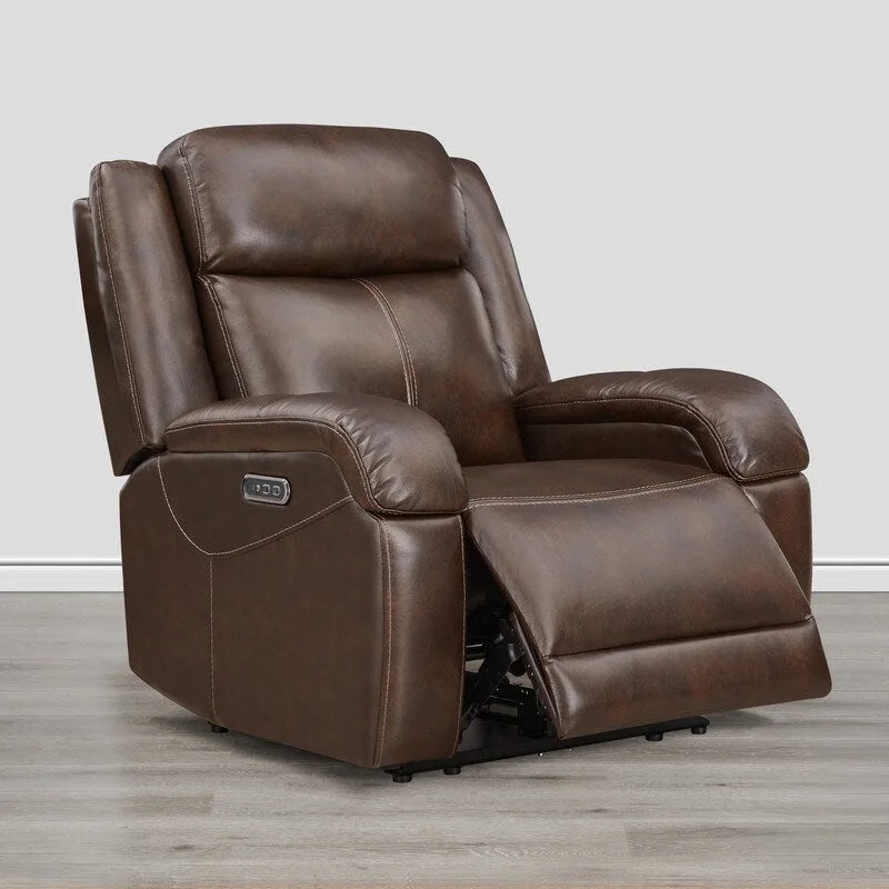 Fauteuils inclinables électriques Hadlee avec appuie-tête électrique et ports de chargement