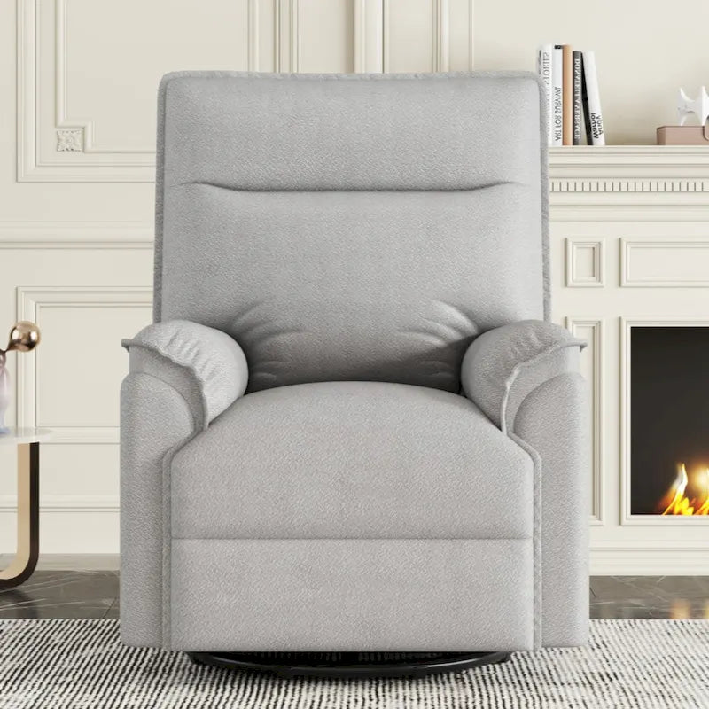 Fauteuil Inclinable Pivotant à 360 Degrés Fauteuil Inclinable Manuel Fauteuil de Cinéma pour Salon
