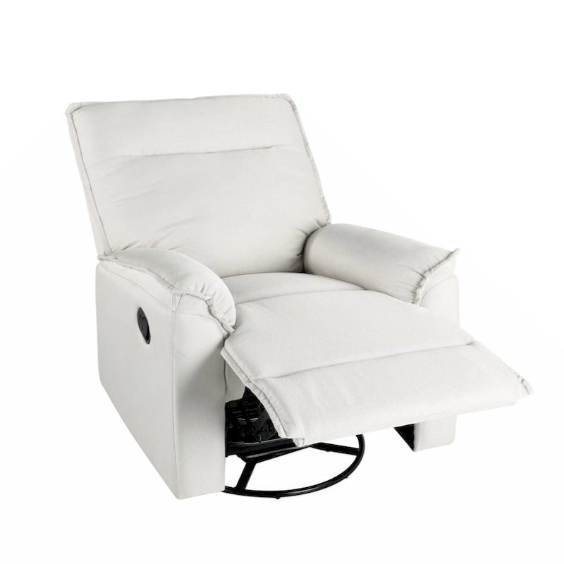 Fauteuil Inclinable Pivotant à 360 Degrés Fauteuil Inclinable Manuel Fauteuil de Cinéma pour Salon