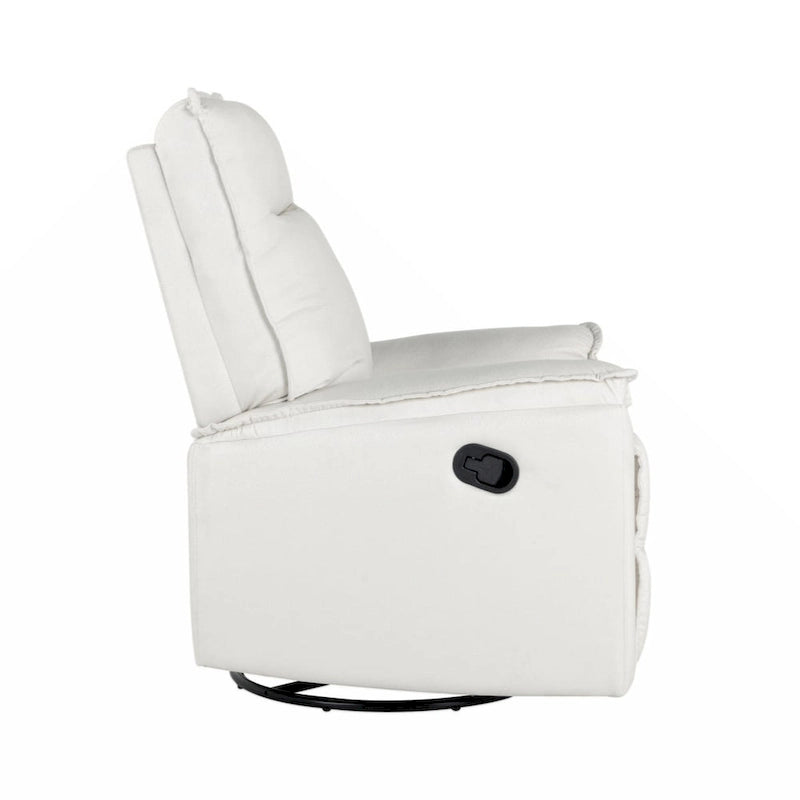 Fauteuil Inclinable Pivotant à 360 Degrés Fauteuil Inclinable Manuel Fauteuil de Cinéma pour Salon