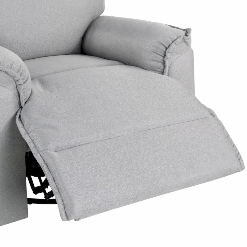 Fauteuil Inclinable Pivotant à 360 Degrés Fauteuil Inclinable Manuel Fauteuil de Cinéma pour Salon
