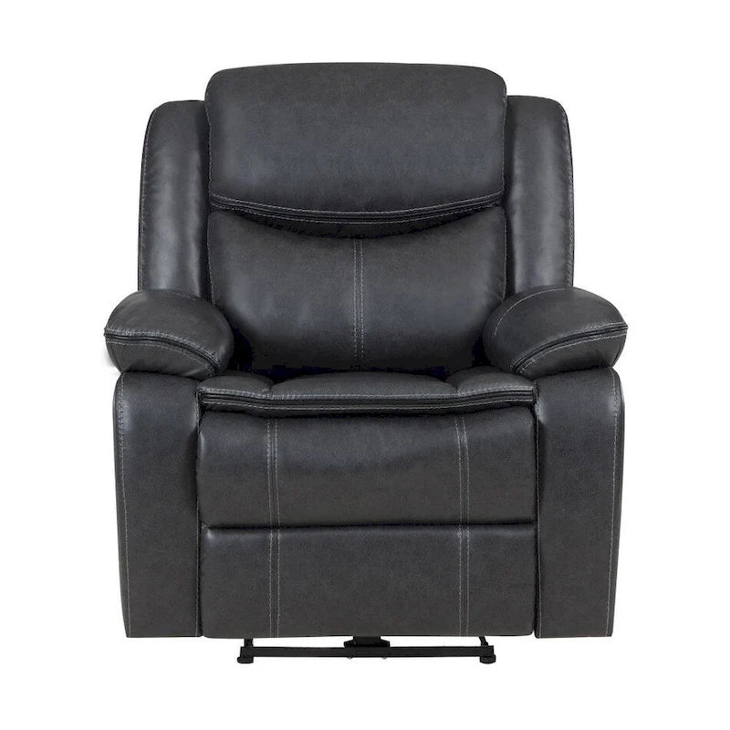 Fauteuil inclinable électrique McLean gris foncé