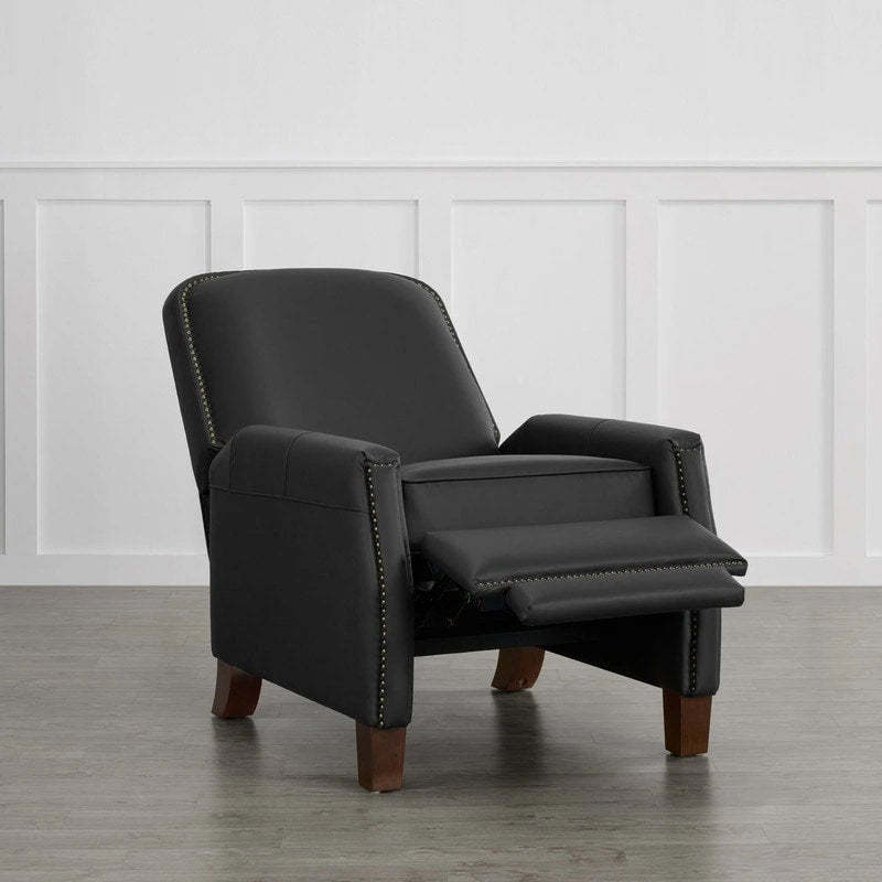 Fauteuil inclinable Elias Push Back pour adultes, en similicuir, pour salon