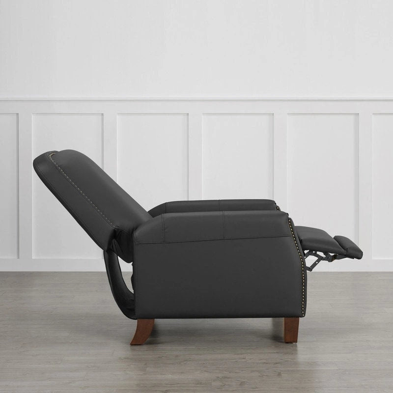 Fauteuil inclinable Elias Push Back pour adultes, en similicuir, pour salon