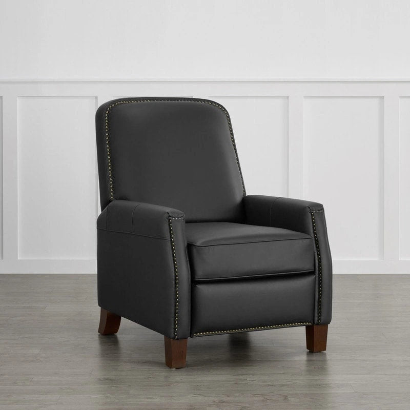 Fauteuil inclinable Elias Push Back pour adultes, en similicuir, pour salon