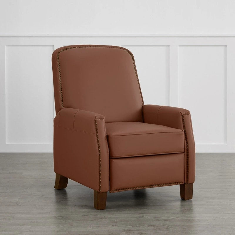 Fauteuil inclinable Elias Push Back pour adultes, en similicuir, pour salon