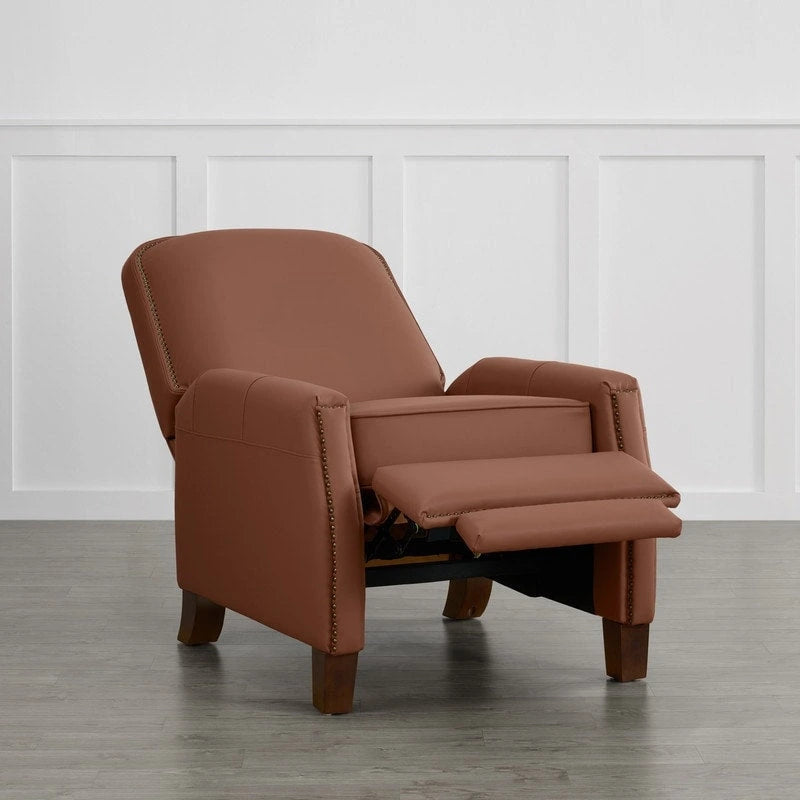 Fauteuil inclinable Elias Push Back pour adultes, en similicuir, pour salon