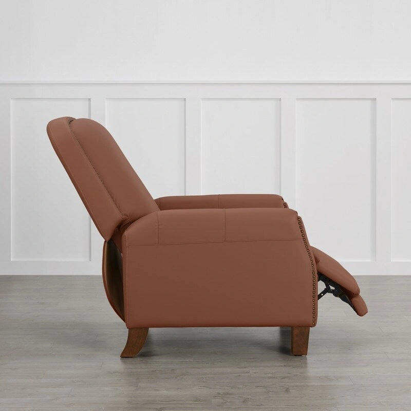 Fauteuil inclinable Elias Push Back pour adultes, en similicuir, pour salon