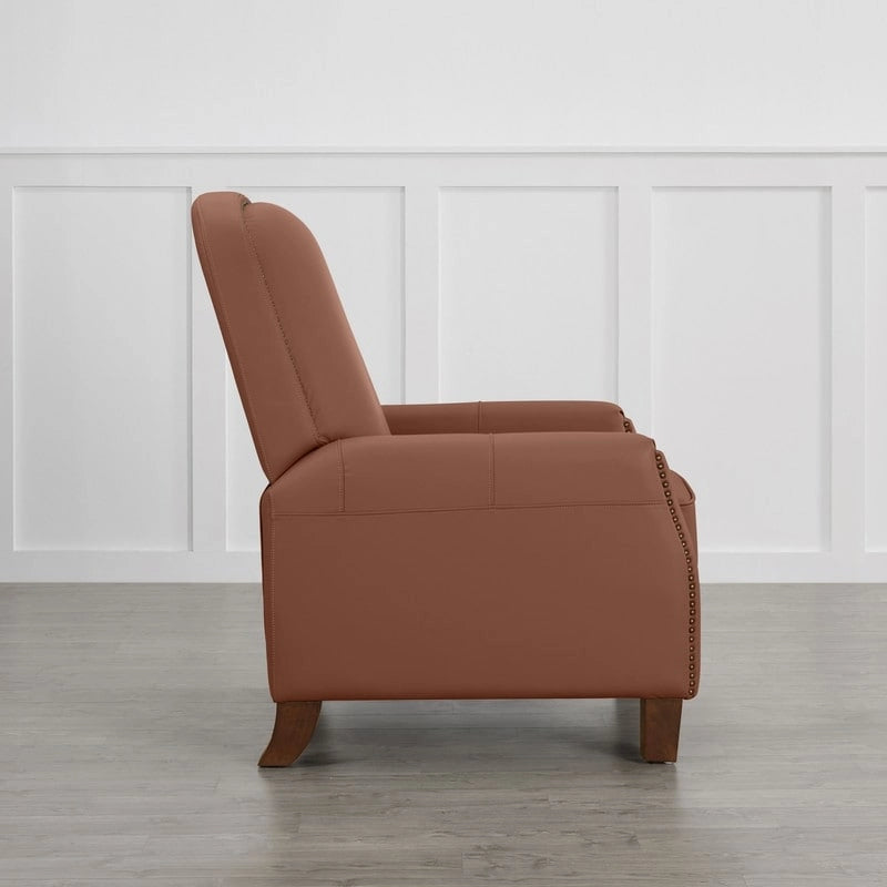 Fauteuil inclinable Elias Push Back pour adultes, en similicuir, pour salon