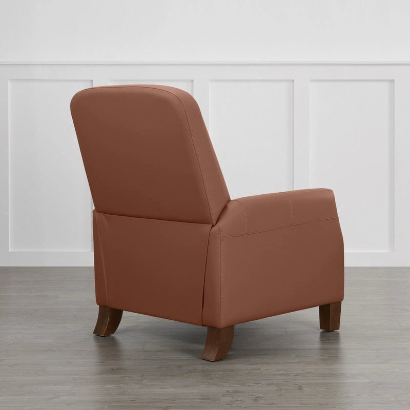 Fauteuil inclinable Elias Push Back pour adultes, en similicuir, pour salon