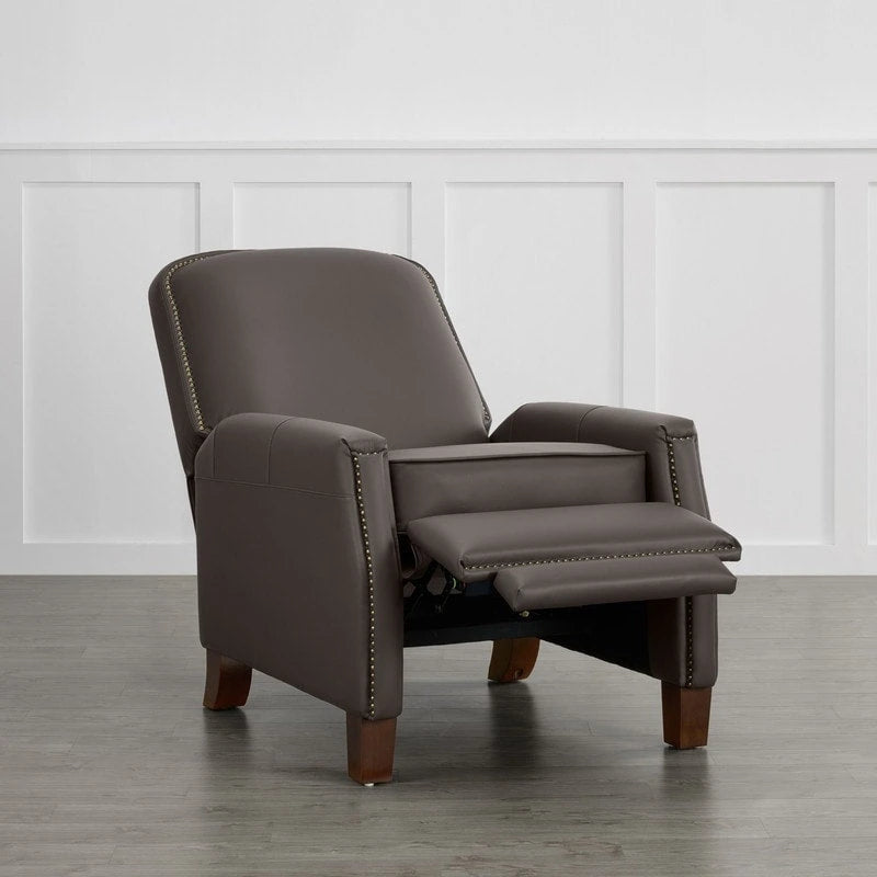 Fauteuil inclinable Elias Push Back pour adultes, en similicuir, pour salon