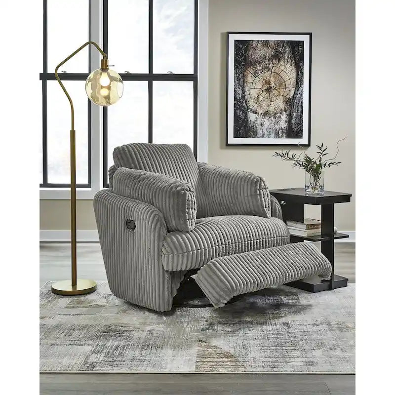 Fauteuil inclinable, pivotant et coulissant Tie-Breaker Signature Design by Ashley