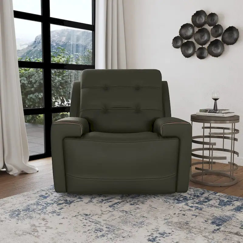 Fauteuil inclinable électrique Iris avec appuie-tête électrique par Flexsteel