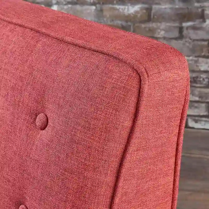 Fauteuil inclinable en tissu de style Mid-Century Modern avec pieds en bouleau de Christopher Knight Home