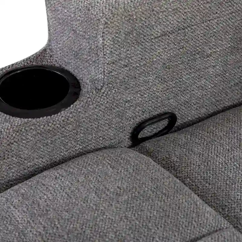 Fauteuil inclinable de massage Ebello avec chauffage, vibration et canapé manuel