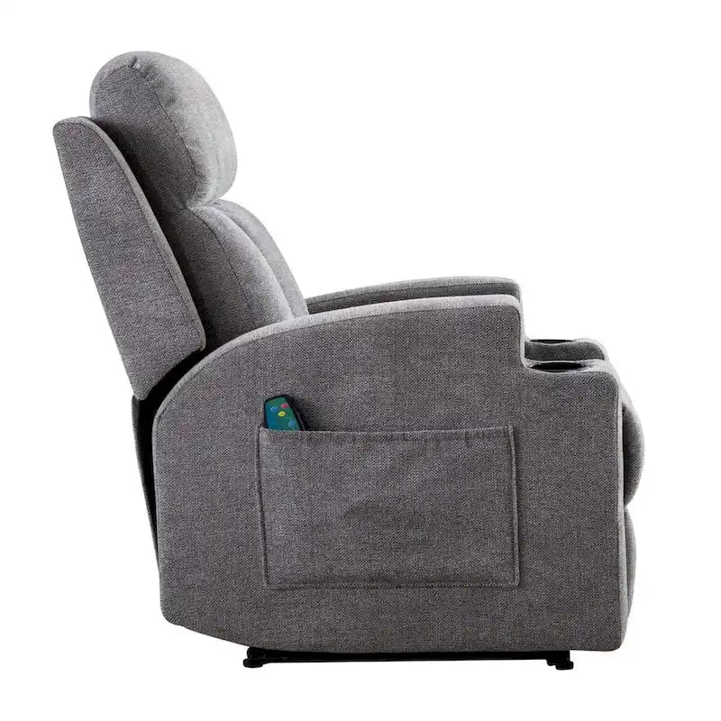 Fauteuil inclinable de massage Ebello avec chauffage, vibration et canapé manuel