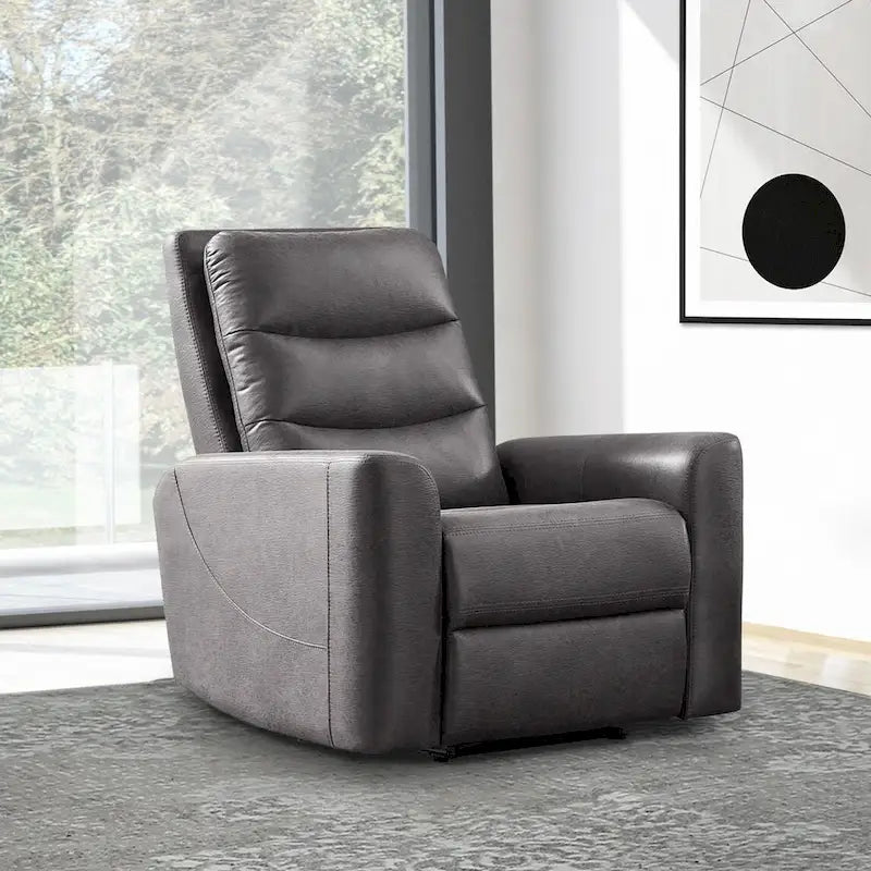 Fauteuil inclinable manuel en tissu Ford Abbyson
