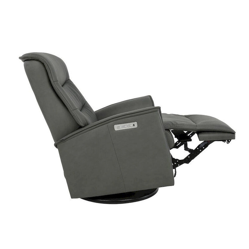 Fauteuil inclinable pivotant en cuir Fjords Dallas