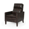 Fauteuil inclinable à dossier poussoir en similicuir Vesper par Greyson Living