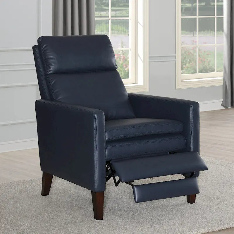 Fauteuil inclinable à dossier poussoir en similicuir Vesper par Greyson Living