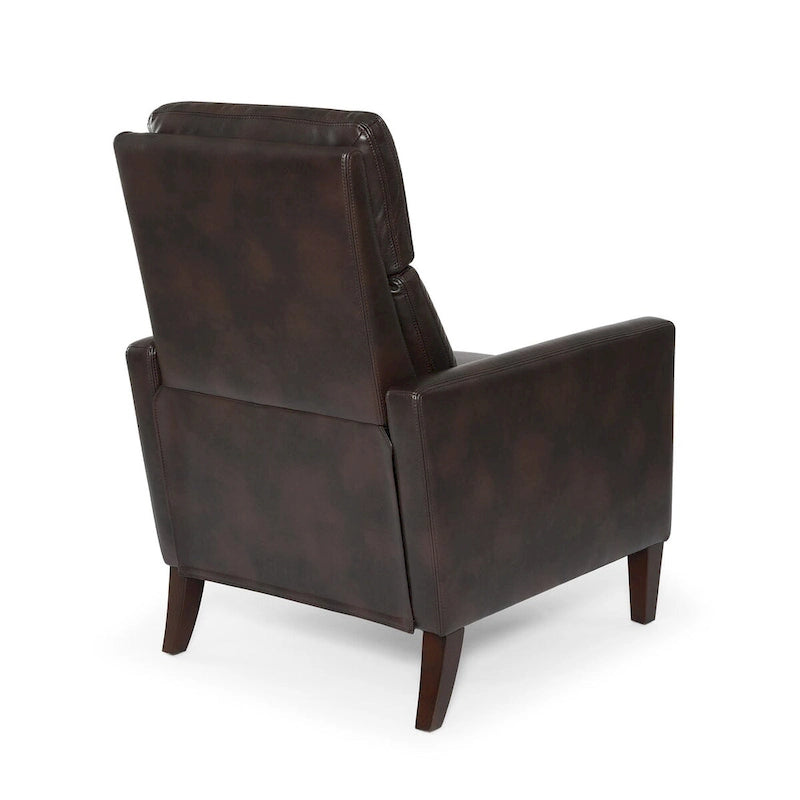 Fauteuil inclinable à dossier poussoir en similicuir Vesper par Greyson Living