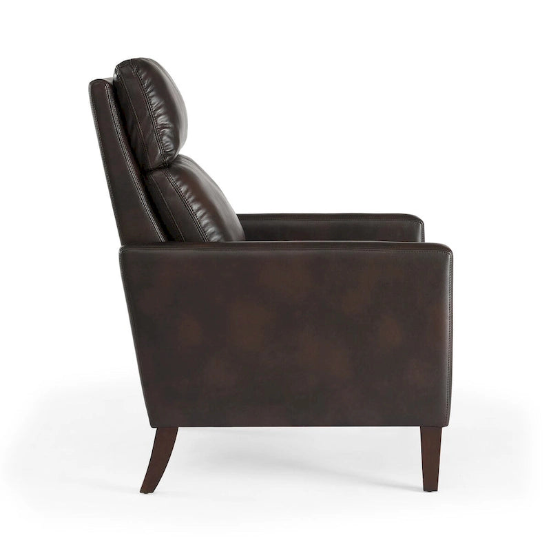 Fauteuil inclinable à dossier poussoir en similicuir Vesper par Greyson Living