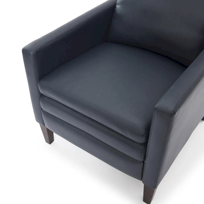Fauteuil inclinable à dossier poussoir en similicuir Vesper par Greyson Living