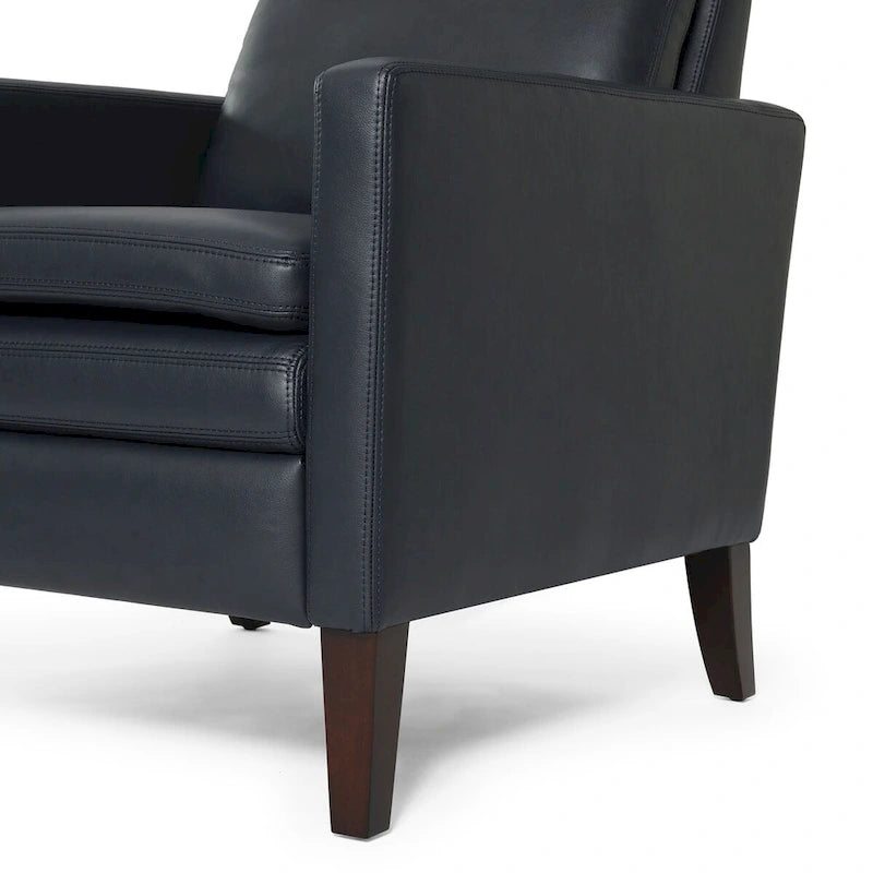 Fauteuil inclinable à dossier poussoir en similicuir Vesper par Greyson Living