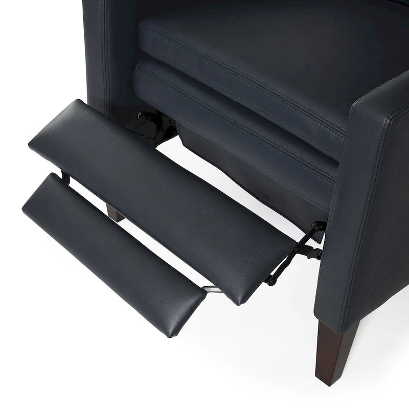 Fauteuil inclinable à dossier poussoir en similicuir Vesper par Greyson Living