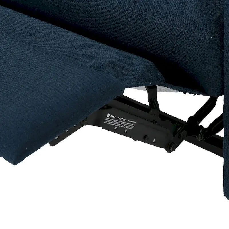 Fauteuil inclinable deux places en tissu moderne avec coussins moelleux par Christopher Knight Home