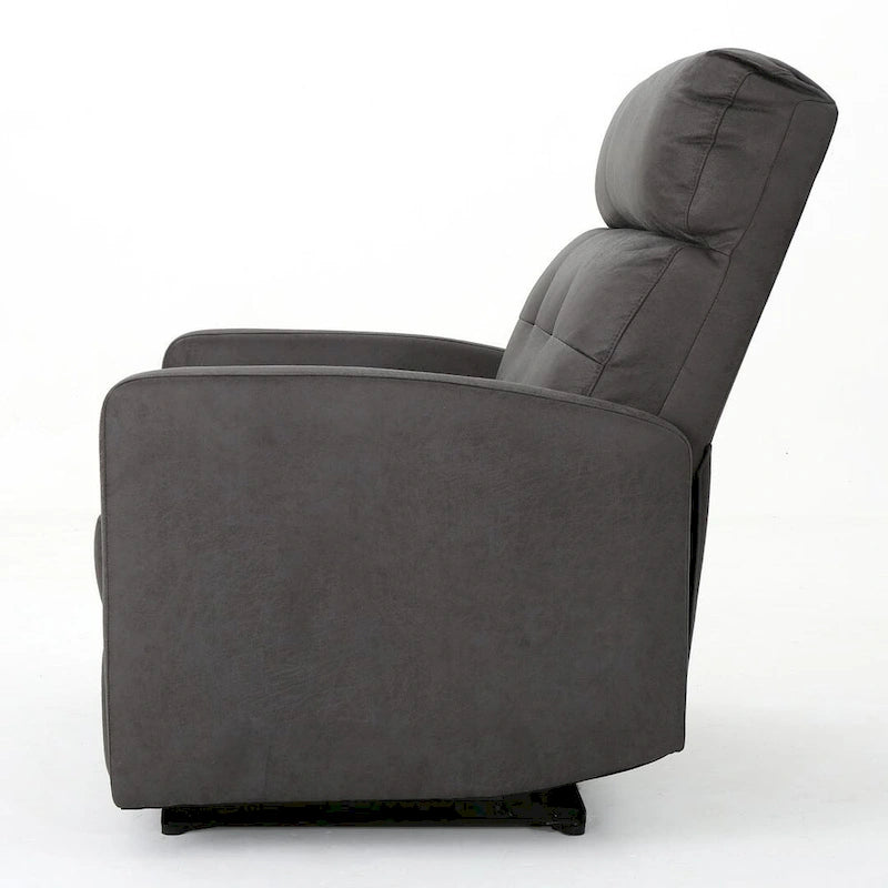 Fauteuil inclinable deux places en tissu moderne avec coussins moelleux par Christopher Knight Home