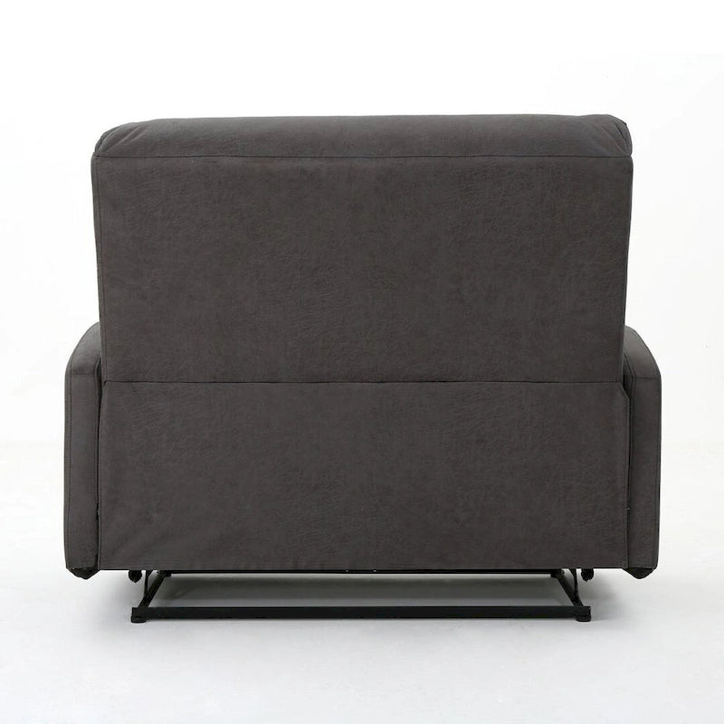 Fauteuil inclinable deux places en tissu moderne avec coussins moelleux par Christopher Knight Home