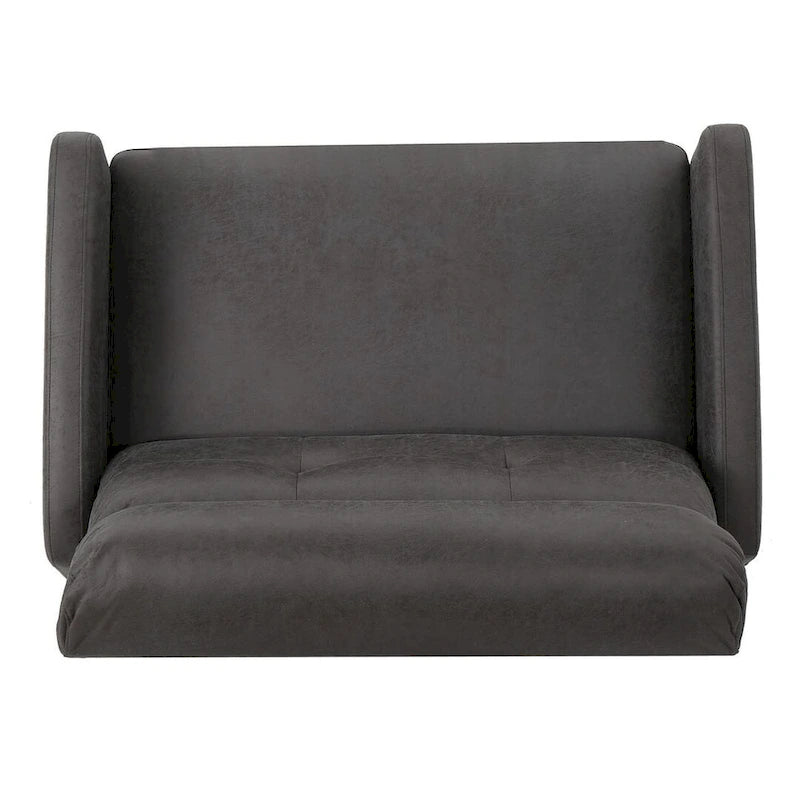 Fauteuil inclinable deux places en tissu moderne avec coussins moelleux par Christopher Knight Home