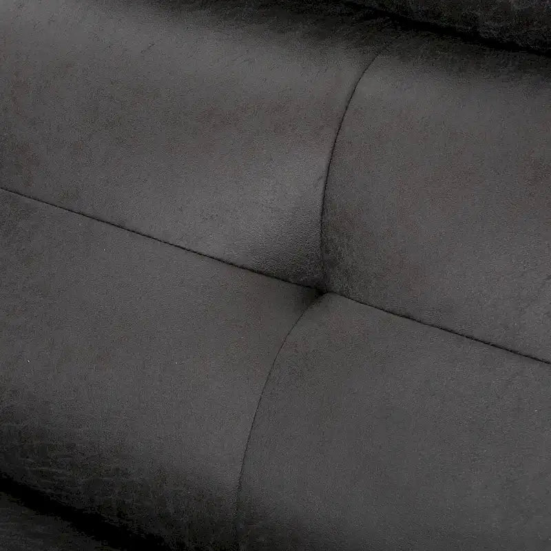 Fauteuil inclinable deux places en tissu moderne avec coussins moelleux par Christopher Knight Home