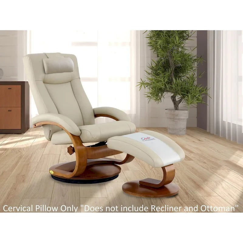 Oreiller cervical Relax-R en cuir perforé respirant