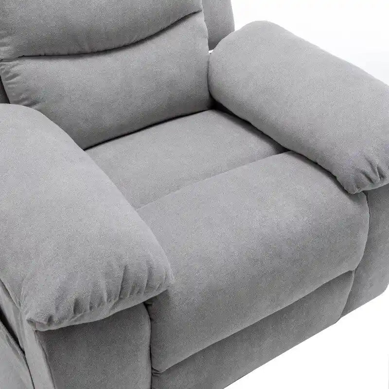 Fauteuil inclinable électrique GEITIN avec fonction de massage réglable et système de chauffage