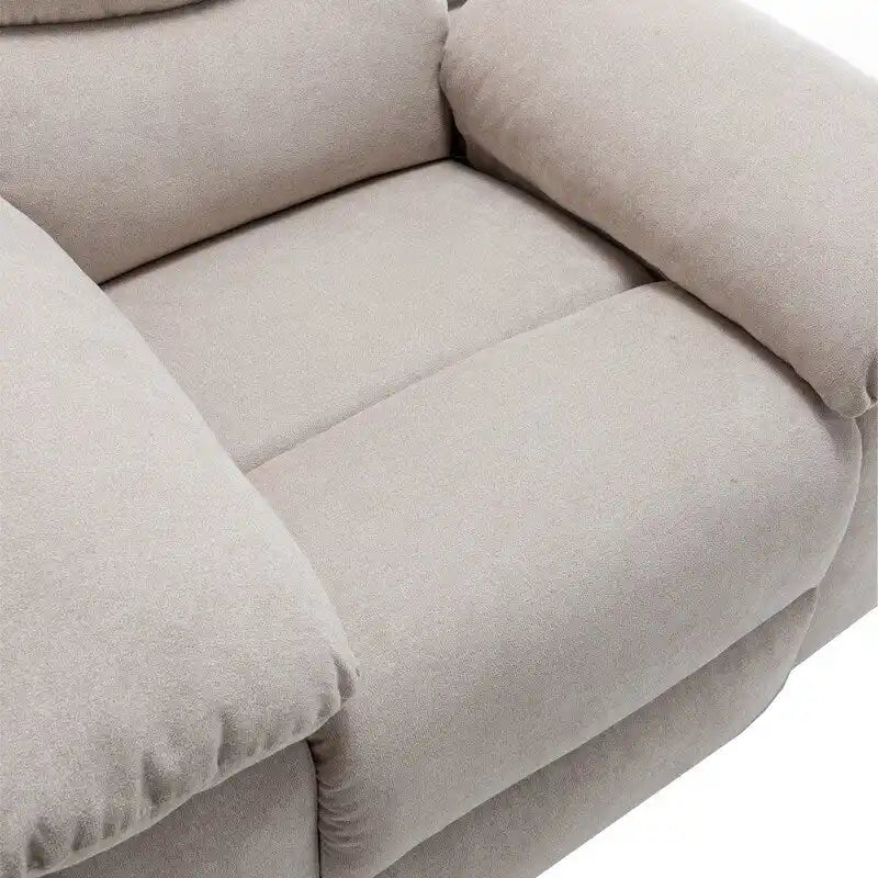 Fauteuil inclinable électrique GEITIN avec fonction de massage réglable et système de chauffage