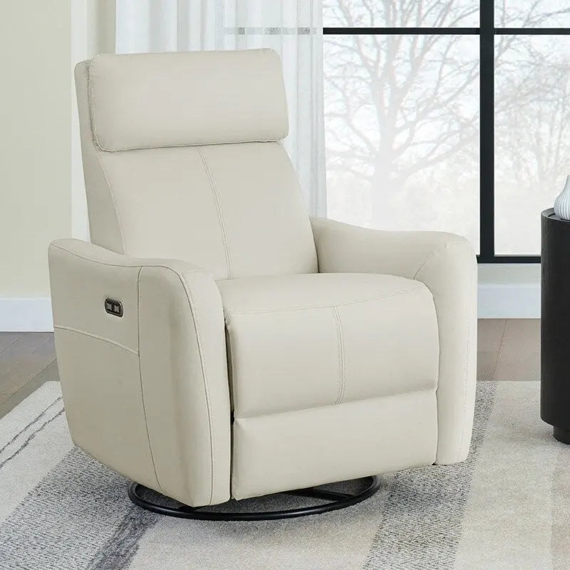 Fauteuil d'allaitement inclinable, pivotant et berçant Merlin Power