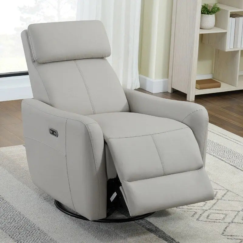 Fauteuil d'allaitement inclinable, pivotant et berçant Merlin Power