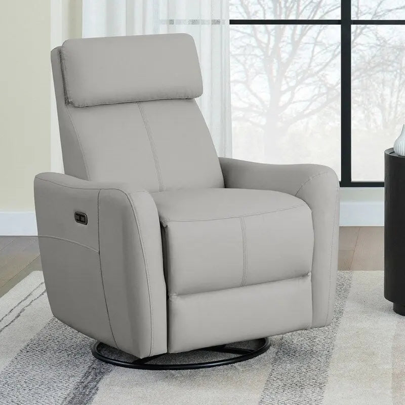Fauteuil d'allaitement inclinable, pivotant et berçant Merlin Power