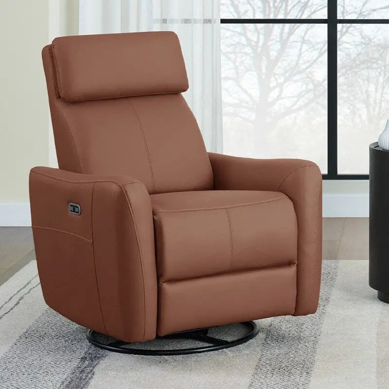 Fauteuil d'allaitement inclinable, pivotant et berçant Merlin Power