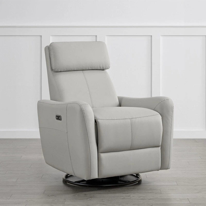 Fauteuil d'allaitement inclinable, pivotant et berçant Merlin Power