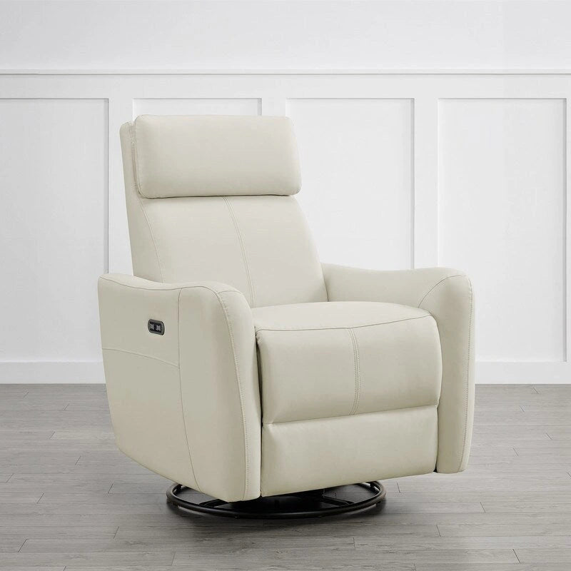 Fauteuil d'allaitement inclinable, pivotant et berçant Merlin Power