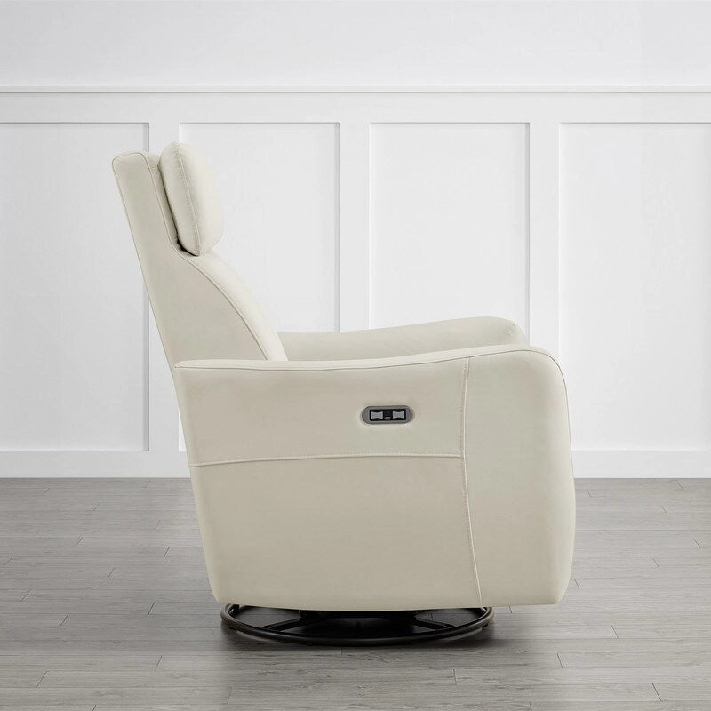 Fauteuil d'allaitement inclinable, pivotant et berçant Merlin Power