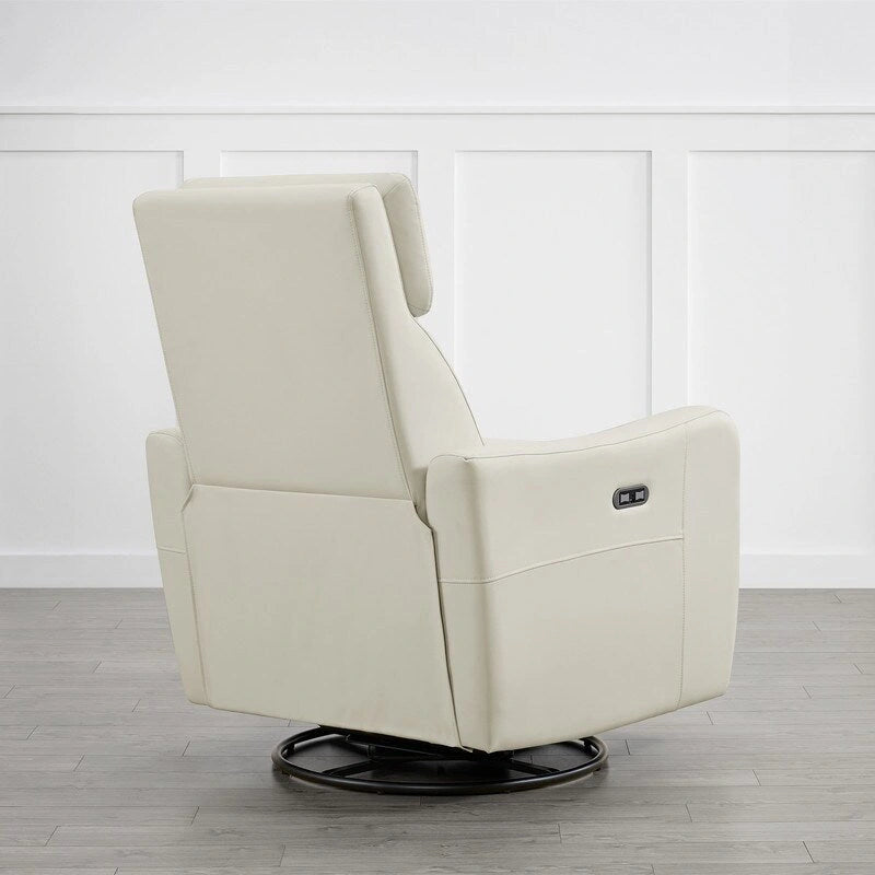 Fauteuil d'allaitement inclinable, pivotant et berçant Merlin Power