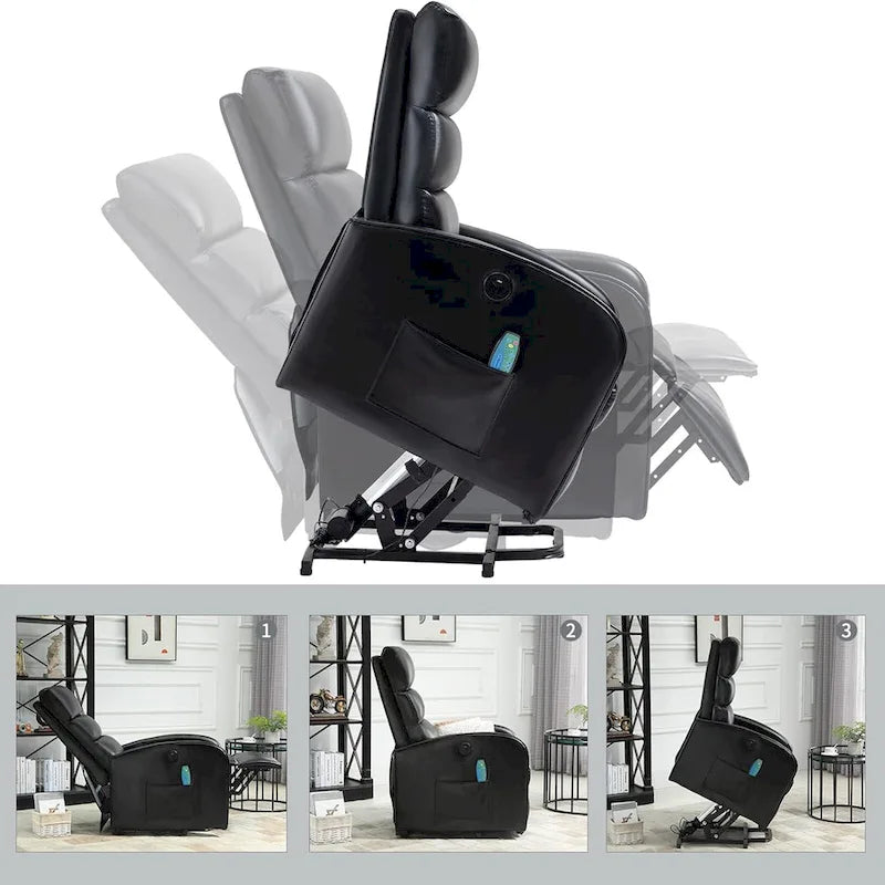 AVAWING Fauteuil inclinable électrique de massage et de relaxation moderne
