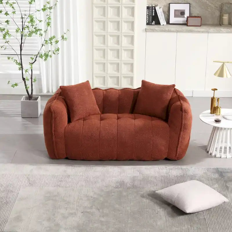 Canapé inclinable d'angle confortable