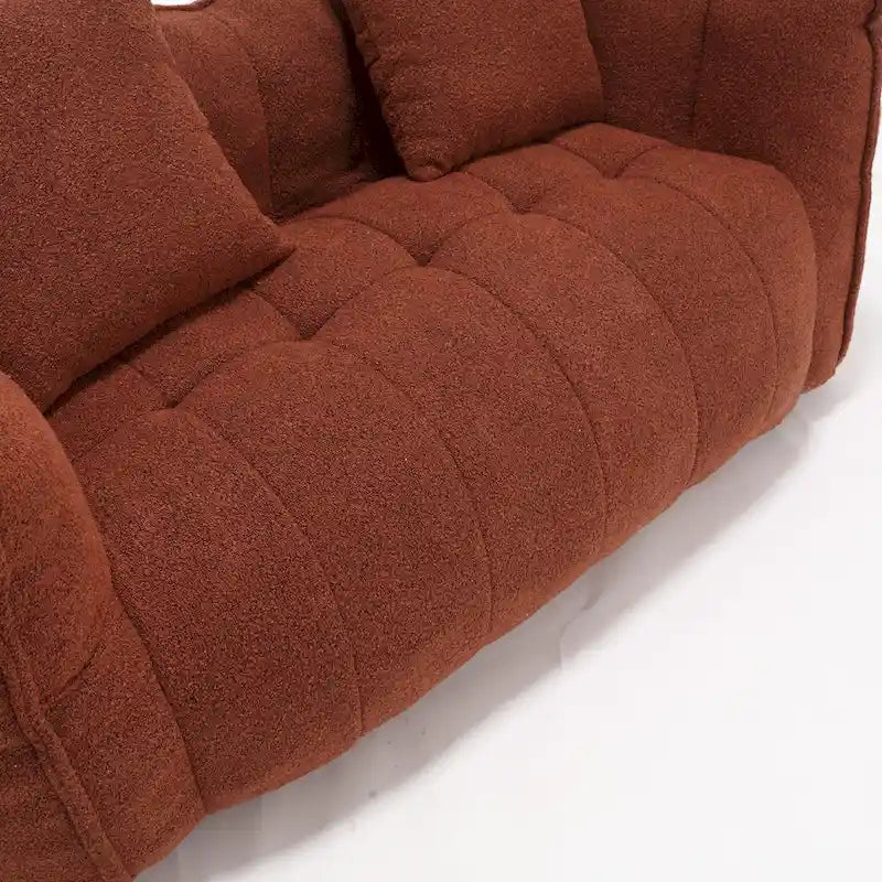 Canapé inclinable d'angle confortable