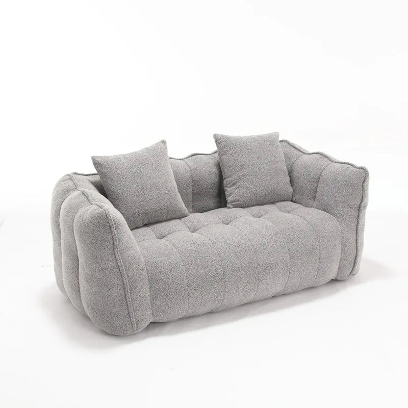 Canapé inclinable d'angle confortable
