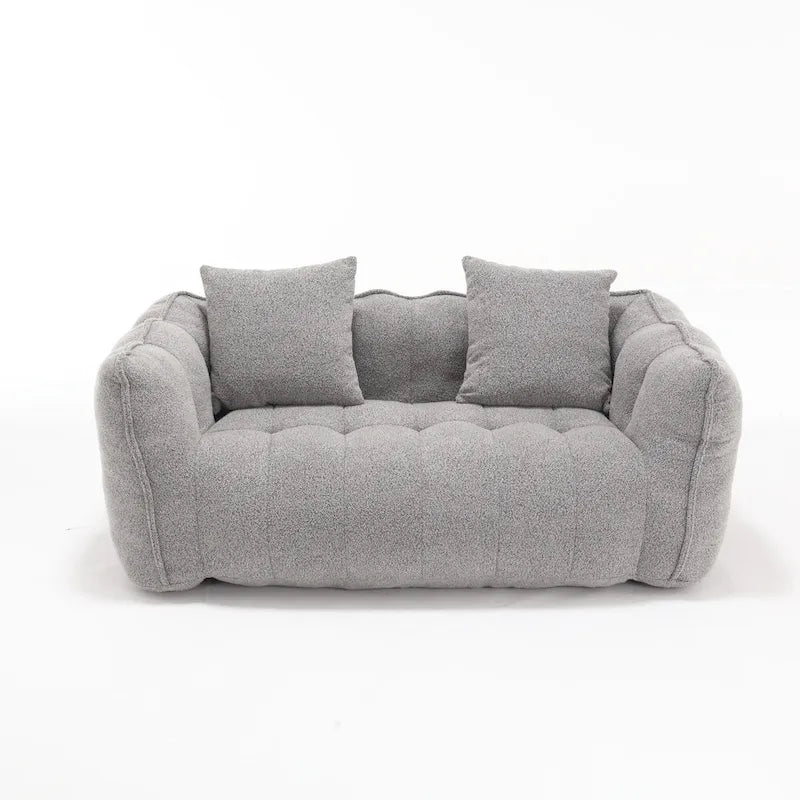 Canapé inclinable d'angle confortable